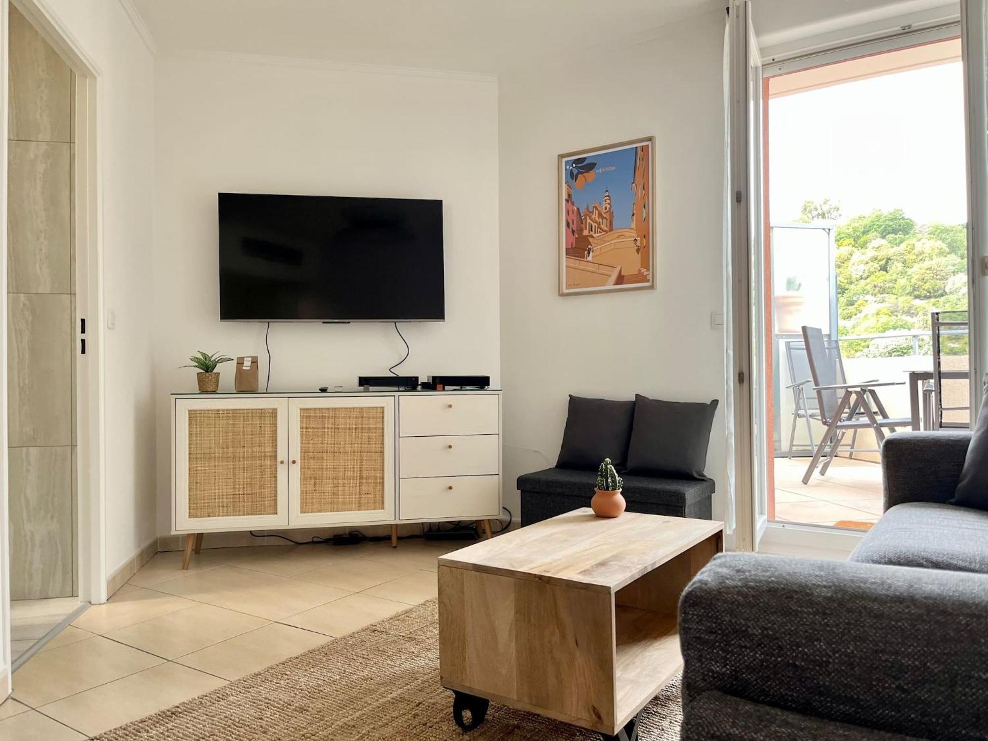 מנטון 'La Villa Melanie' Neuf, Equipe, Terrasse, Centre מראה חיצוני תמונה